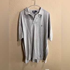 Ralph Lauren Light Gray Polo Shirt for Men